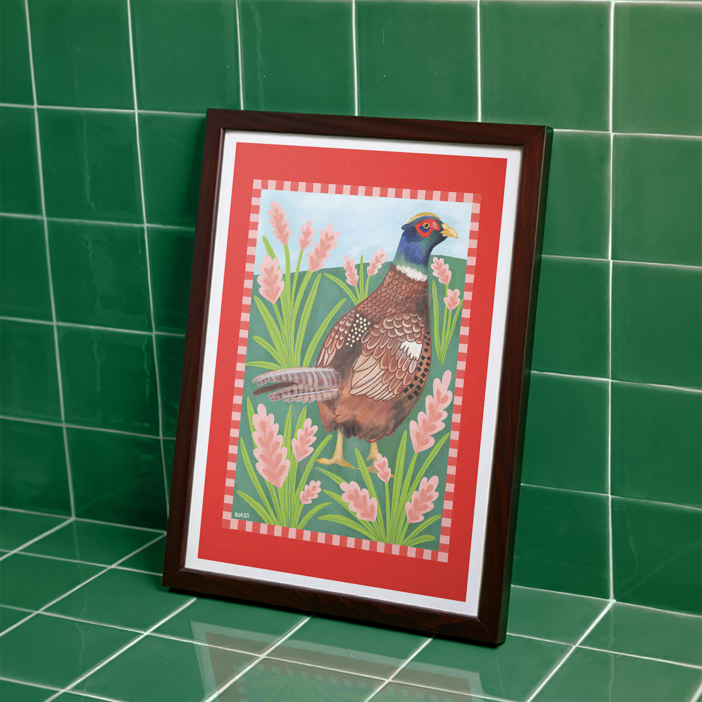 Pheasant Bird Art Print
