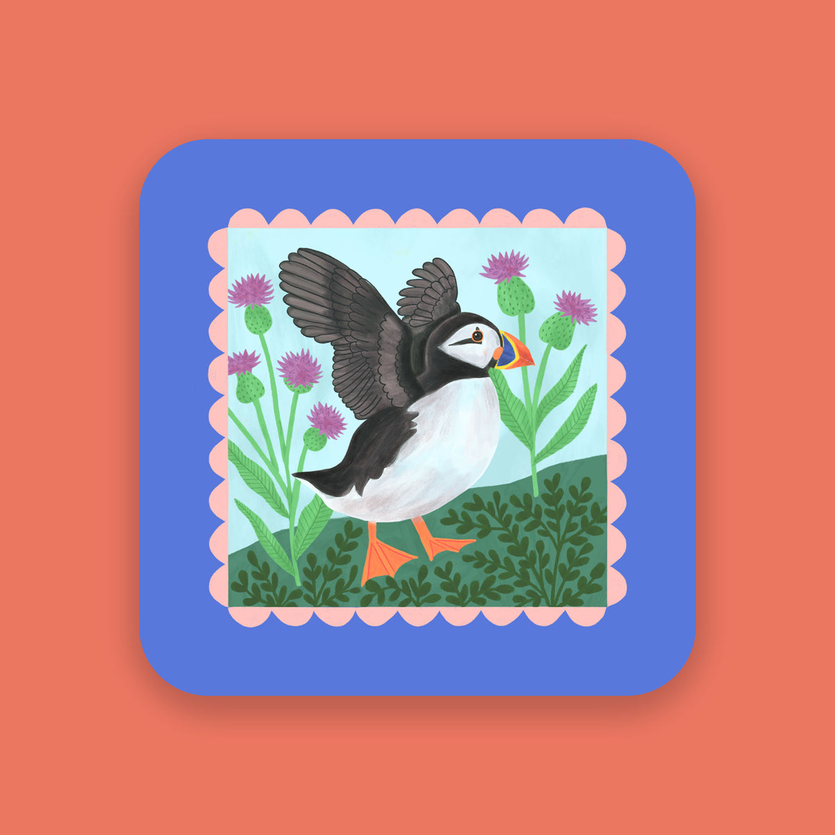 Puffin Bird Coaster