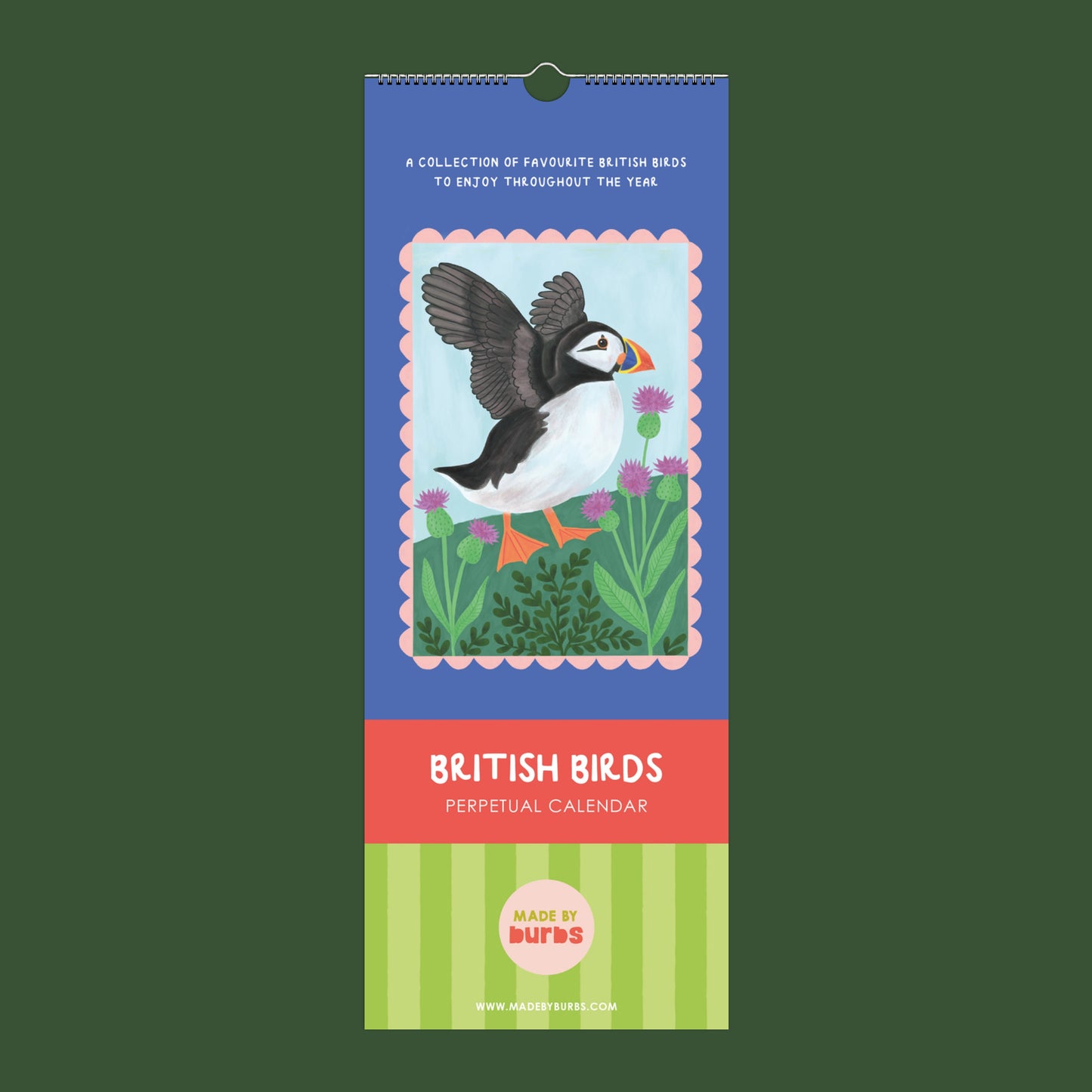 British Birds Perpetual Calendar