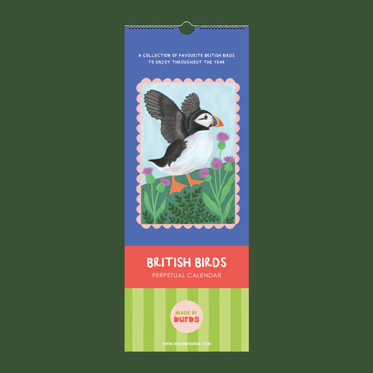 British Birds Perpetual Calendar