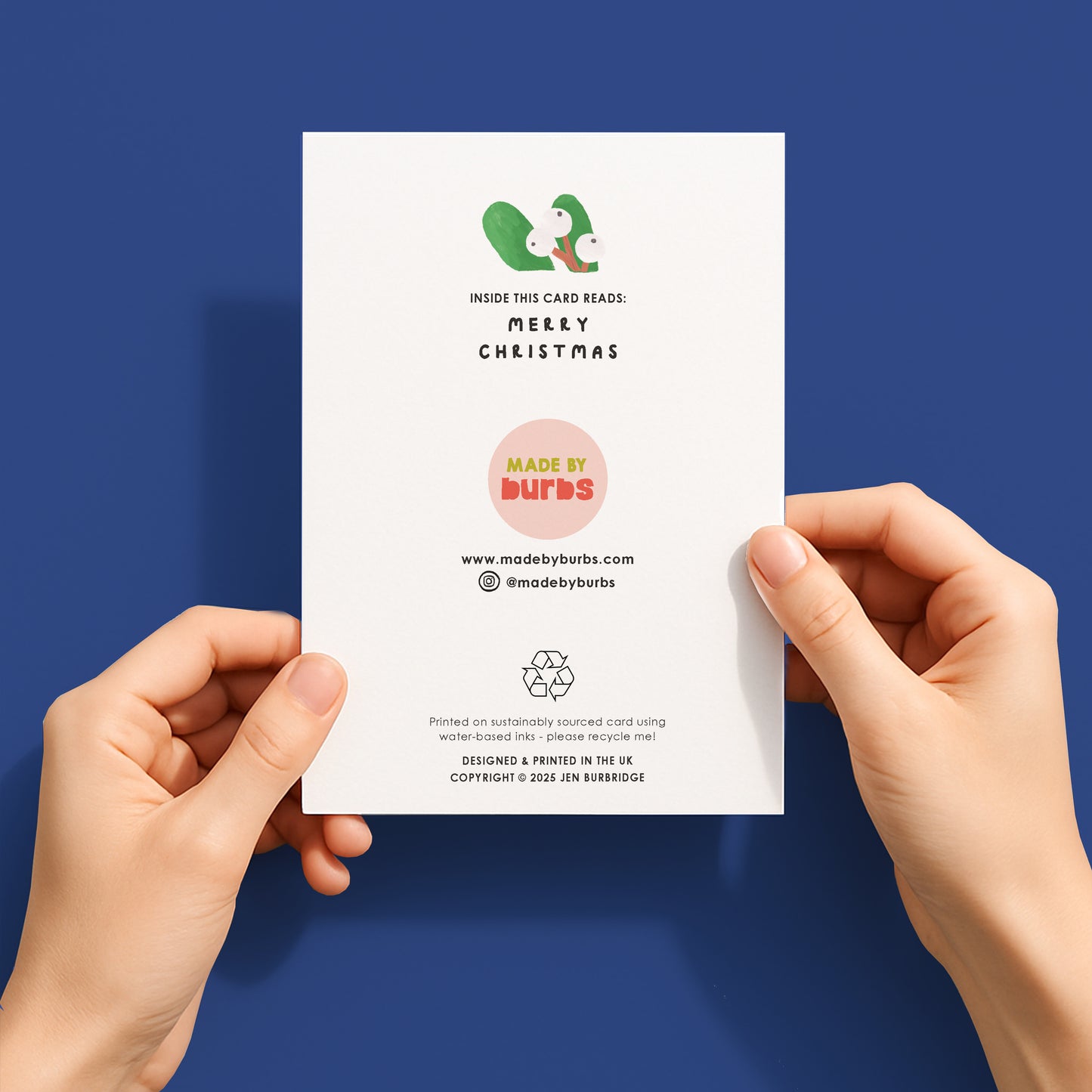 Have a Great Tit-Mas – Great Tit Christmas Card