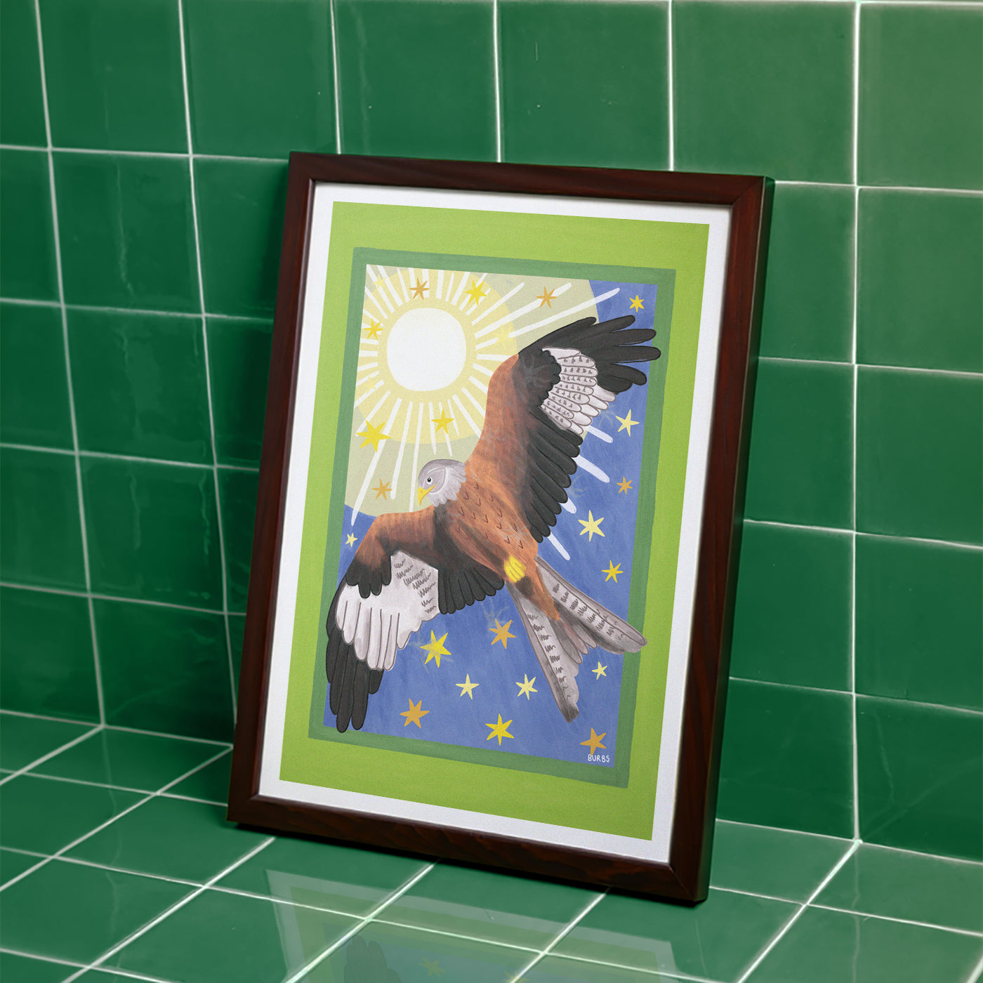 Kite Bird Art Print