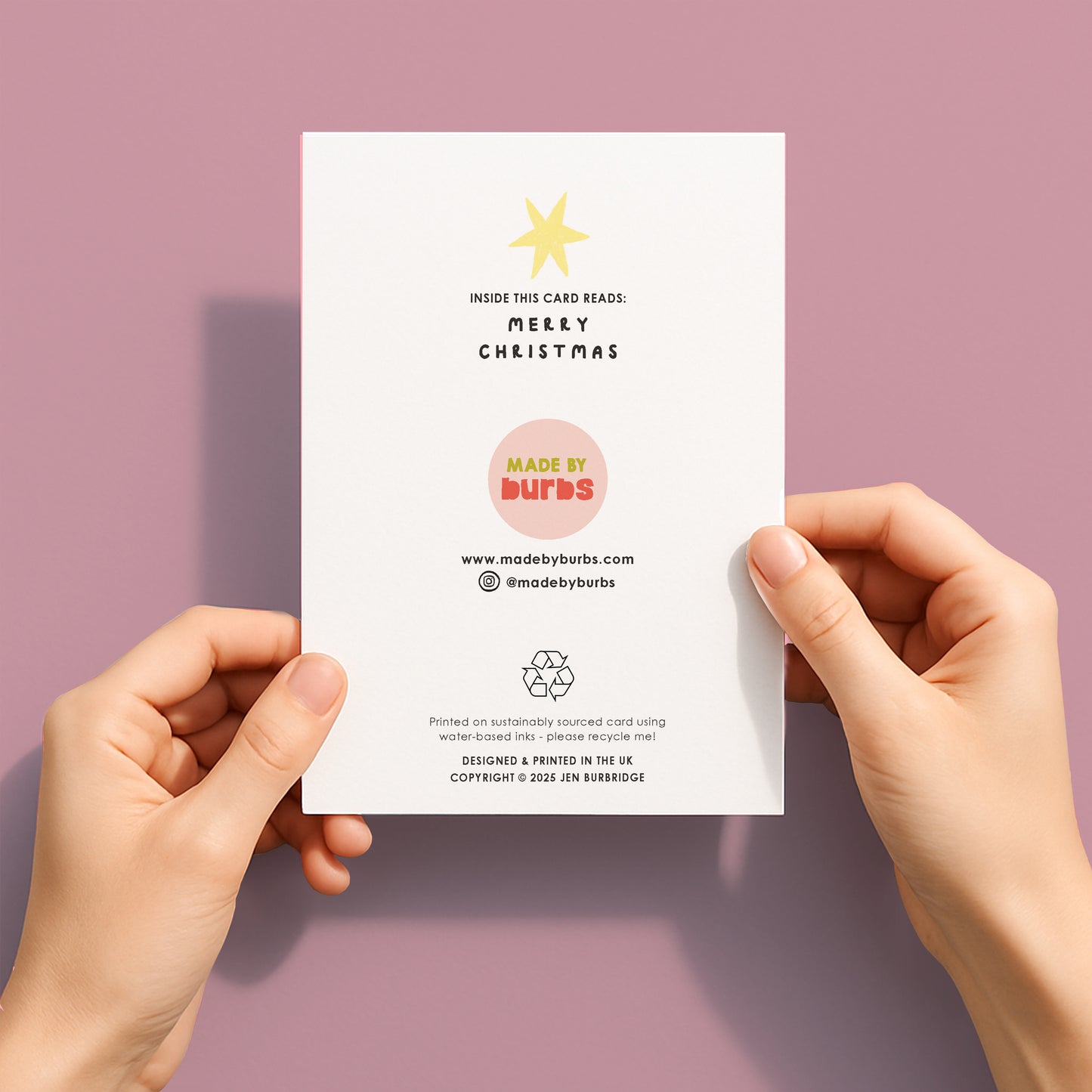 Merry and Kite – Red Kite Christmas Card