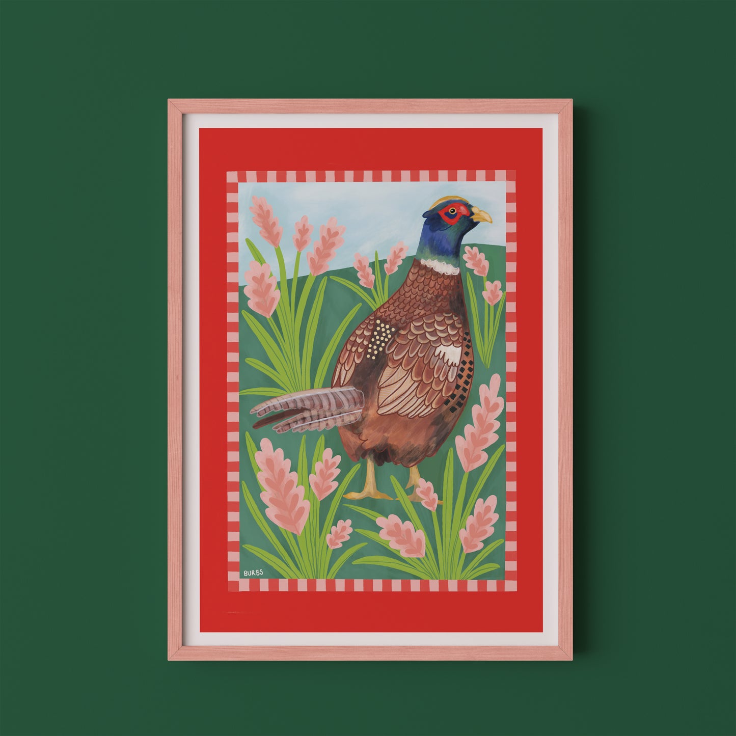 Pheasant Bird Art Print