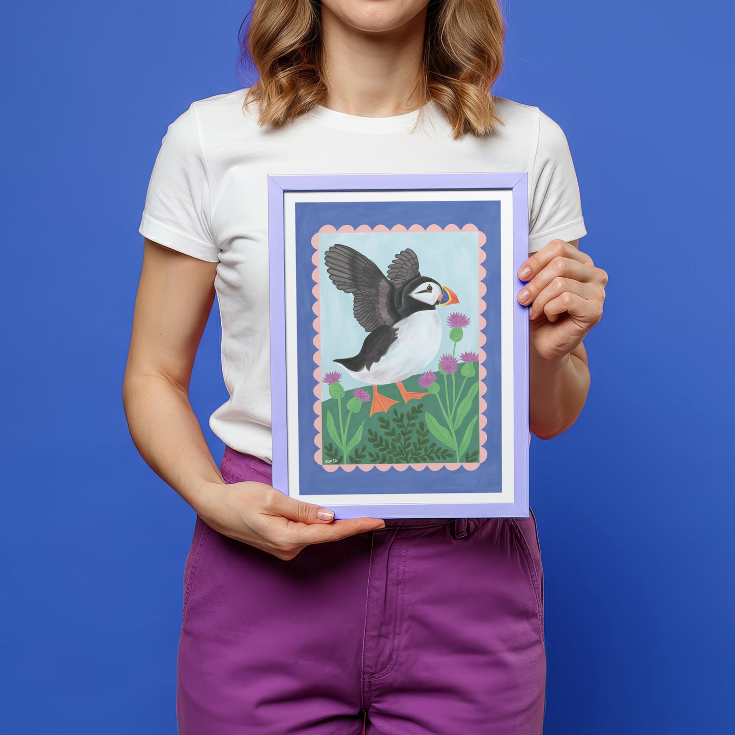 Puffin Bird Art Print