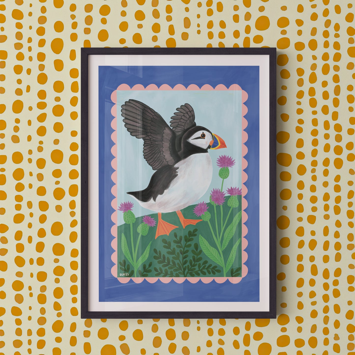 Puffin Bird Art Print