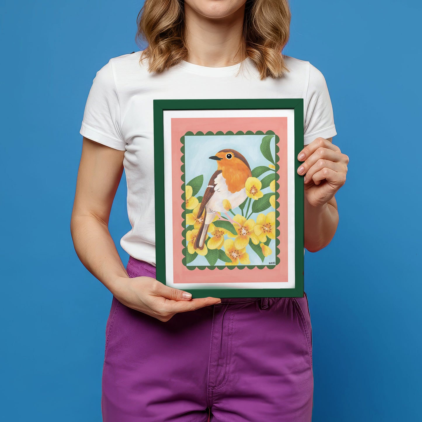 Robin Bird Art Print