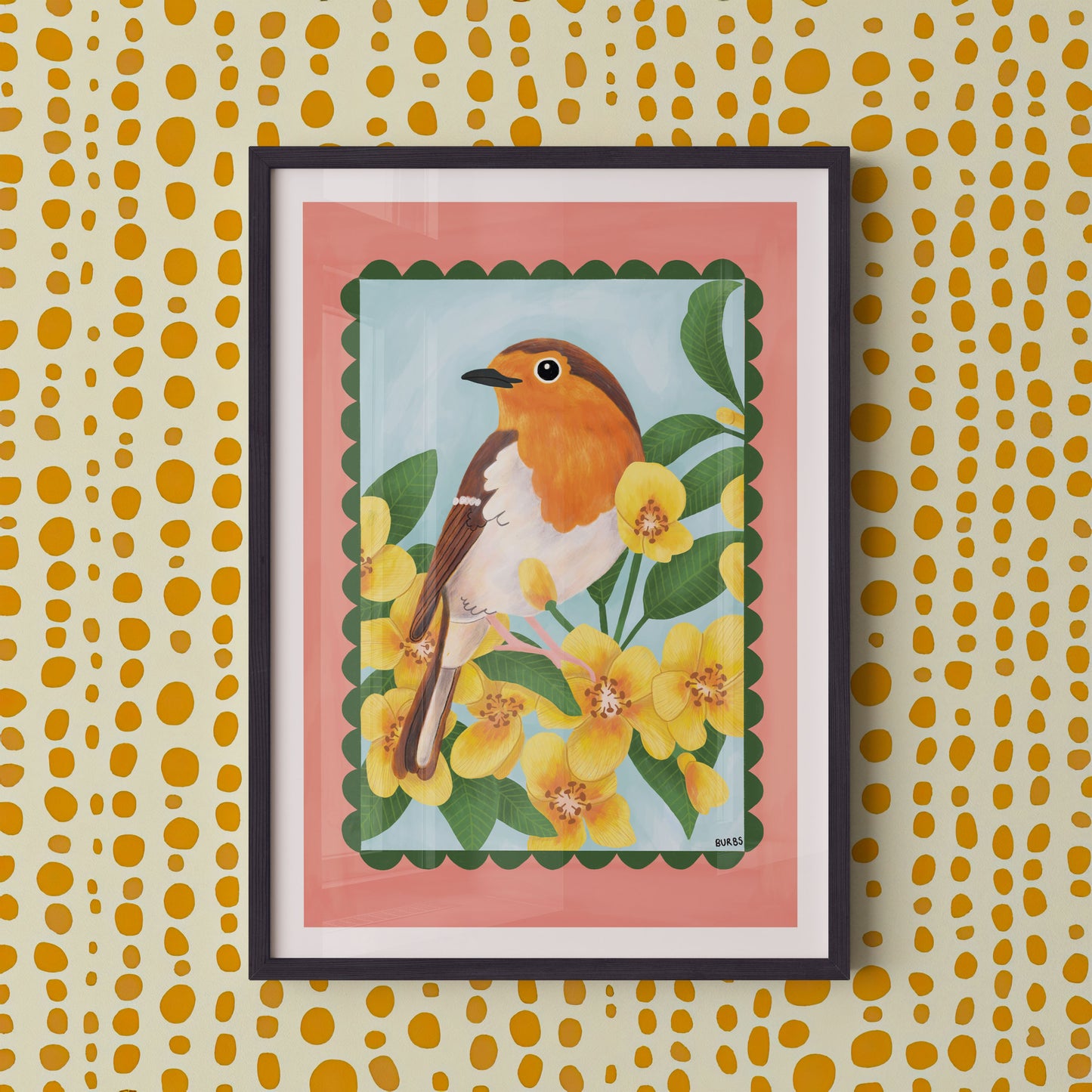 Robin Bird Art Print