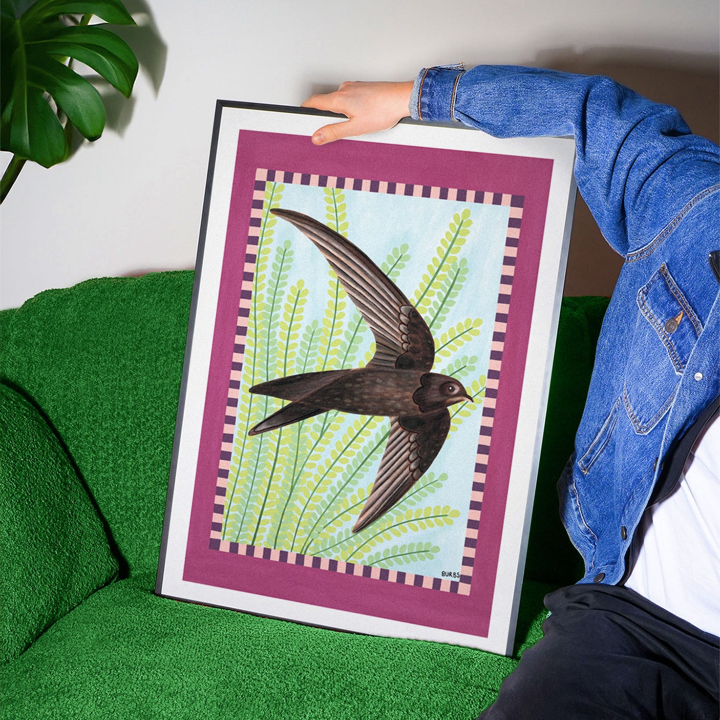 Swift Bird Art Print